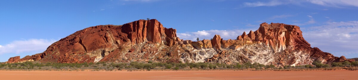 The Rainbow Valley Conservation Reserve, located about 75km south of Alice Springs in the Northern Territory of Australia, is known for its spectacular red sand