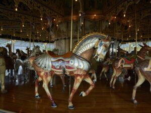 The Kit Carson County Carousel in Burlington, Colorado.