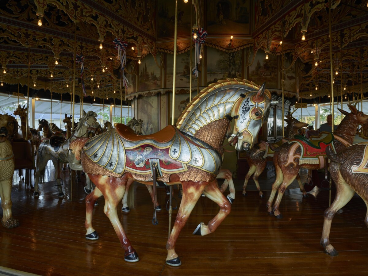 The Kit Carson County Carousel in Burlington, Colorado.