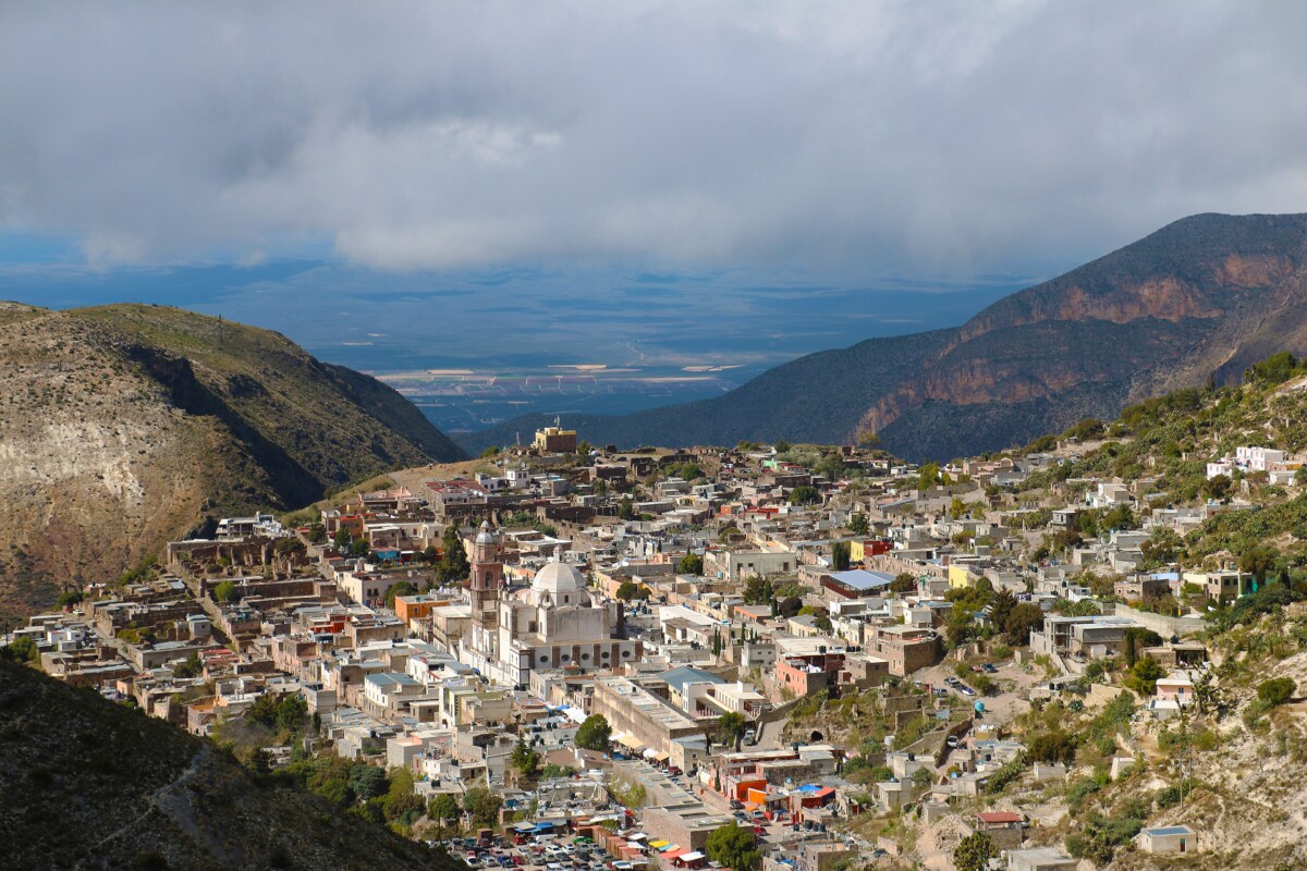 Vista panorámica de Real de Catorce