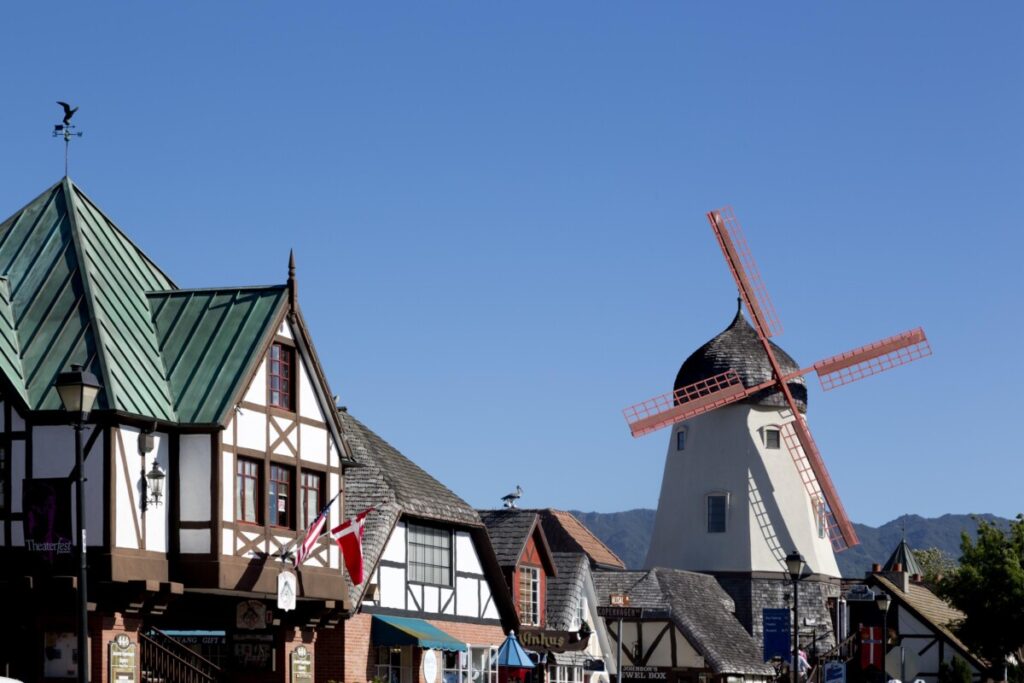Solvang in Santa Barbara County, California
