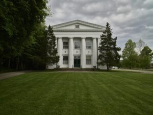 The 1839 Town Hall, which locals called the Town House and was also known as Procter Hall, in Stockbridge, Massachusetts, by Carol M. Highsmith, 2019, from the