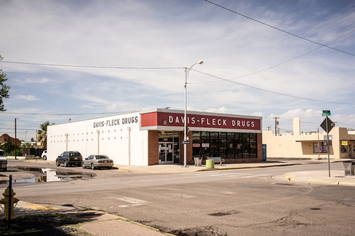 A small town drug store in Truth or Consequences.