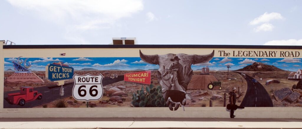 Route 66 Mural, Tucumcari, New Mexico